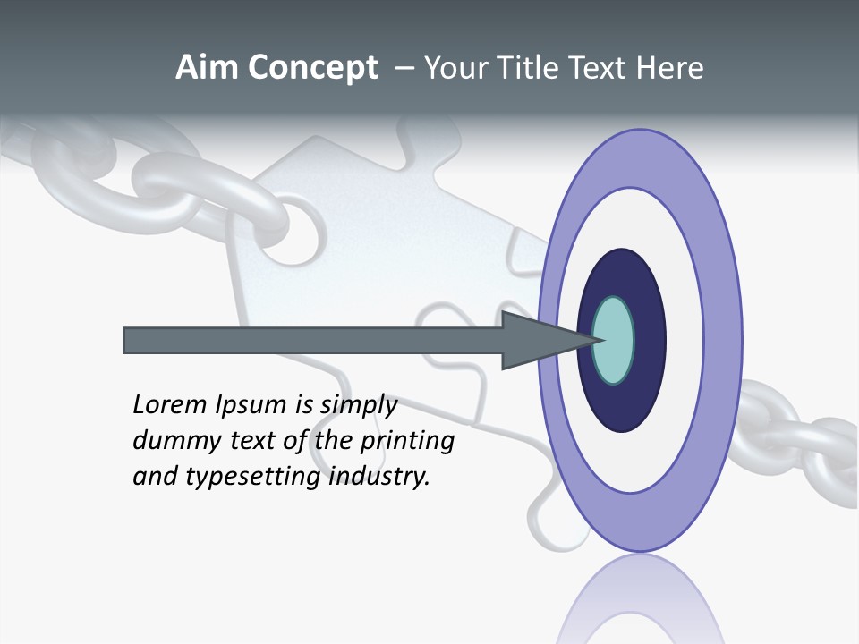 Clamp Communication Band PowerPoint Template