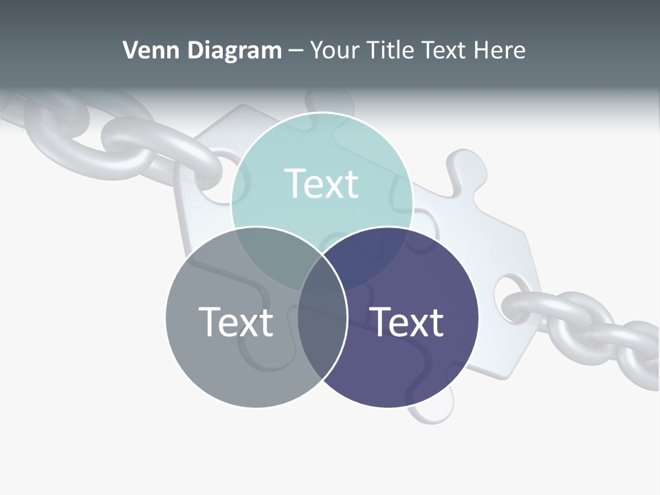 Clamp Communication Band PowerPoint Template