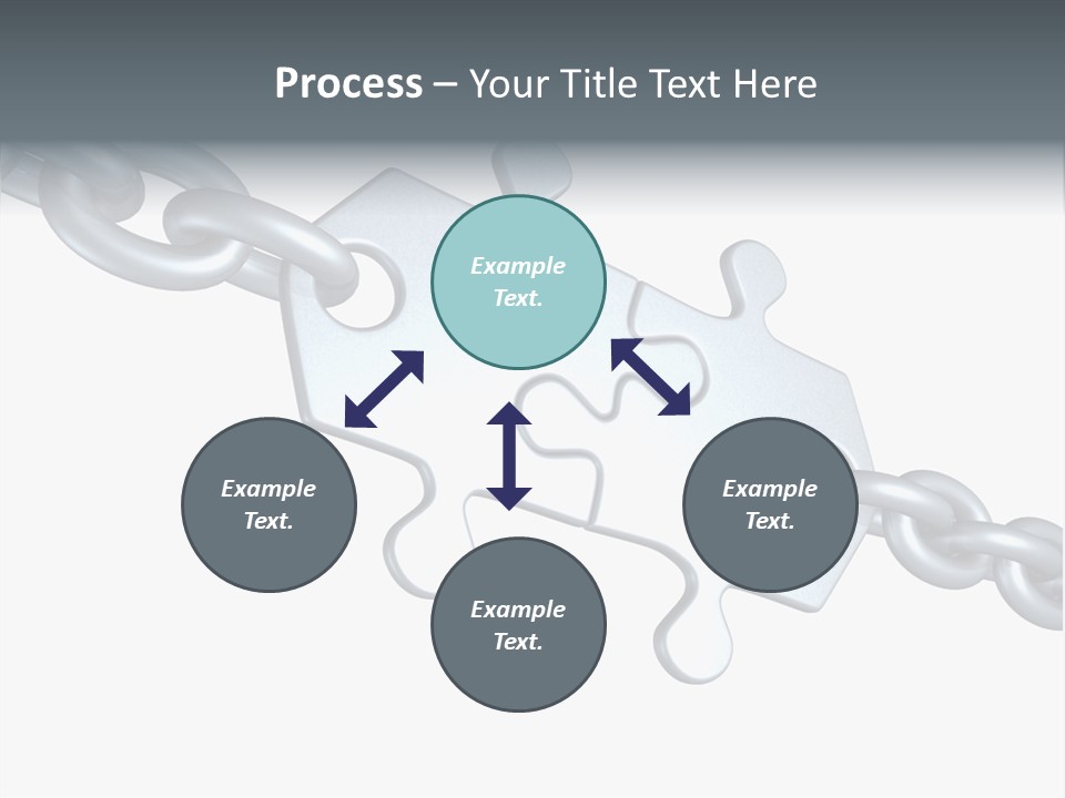 Clamp Communication Band PowerPoint Template
