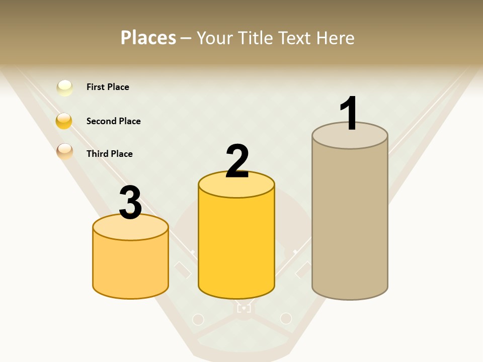 Athletic Park Illustration PowerPoint Template