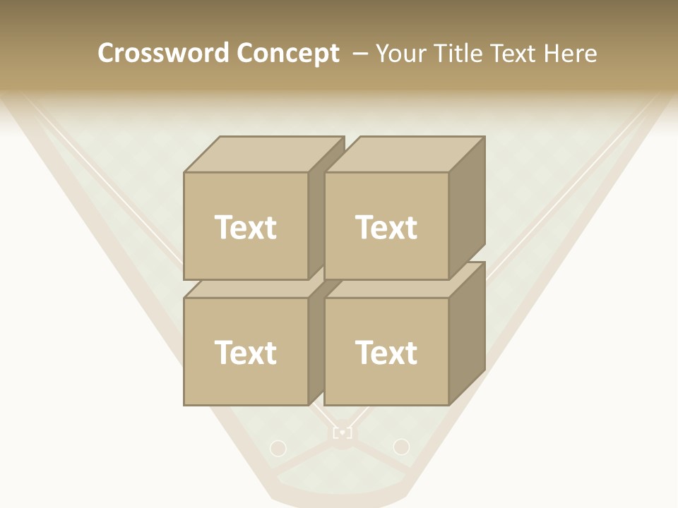 Athletic Park Illustration PowerPoint Template