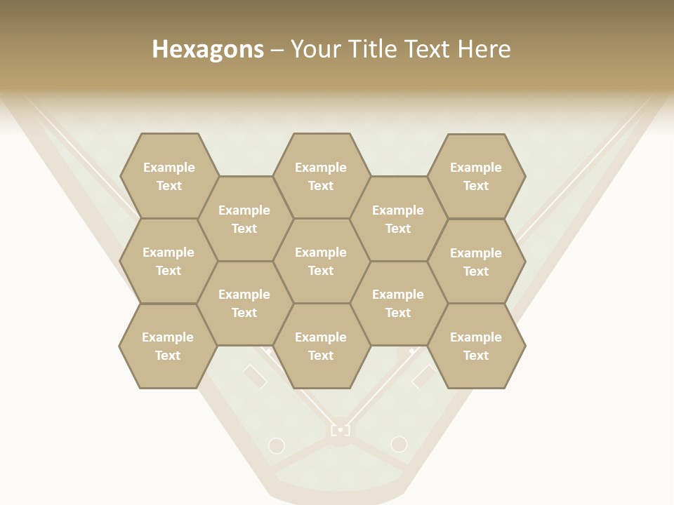 Athletic Park Illustration PowerPoint Template