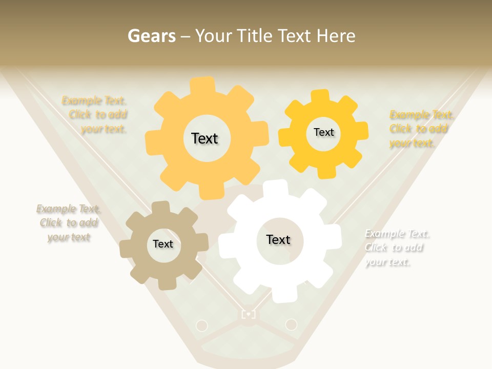 Athletic Park Illustration PowerPoint Template