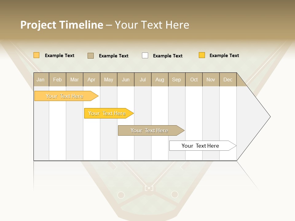 Athletic Park Illustration PowerPoint Template
