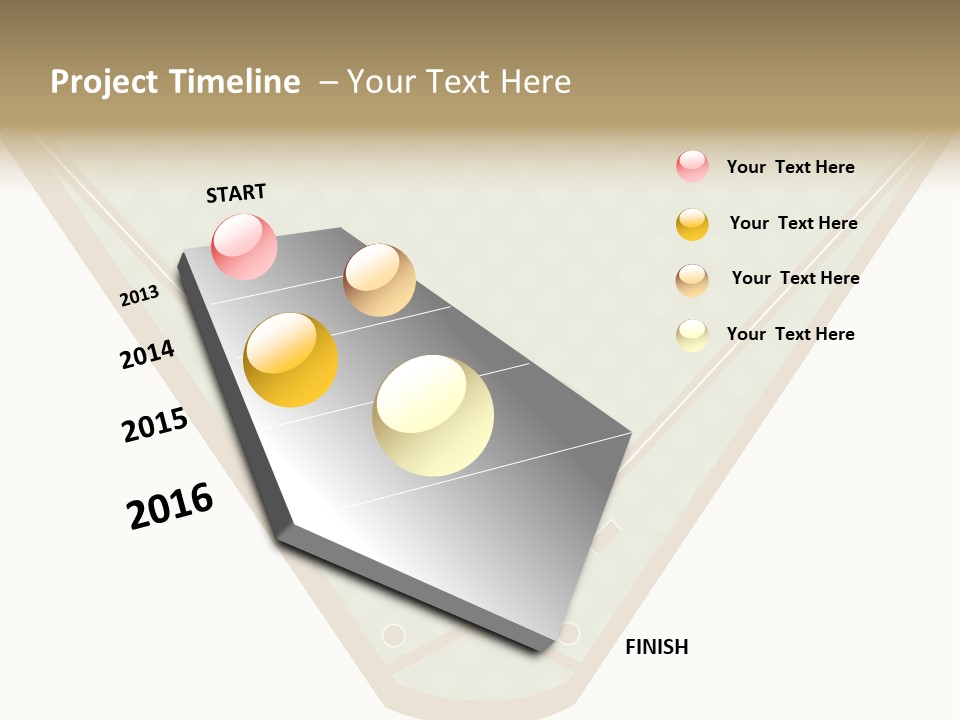 Athletic Park Illustration PowerPoint Template