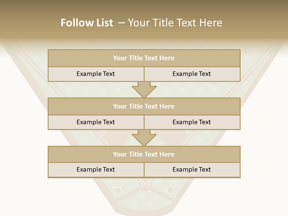 Athletic Park Illustration PowerPoint Template