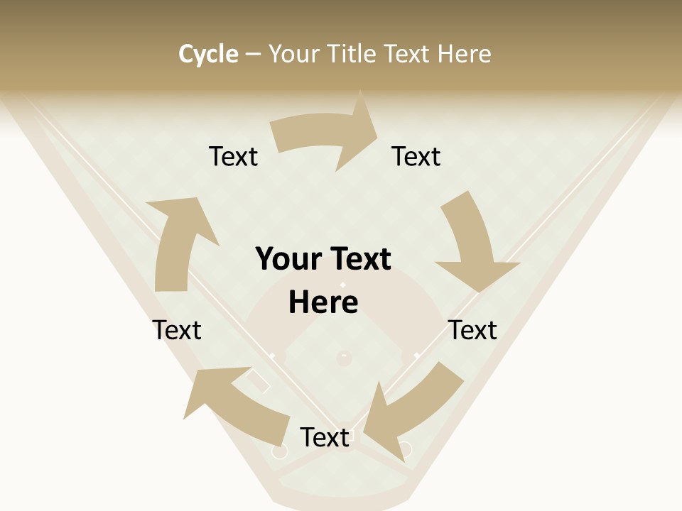 Athletic Park Illustration PowerPoint Template