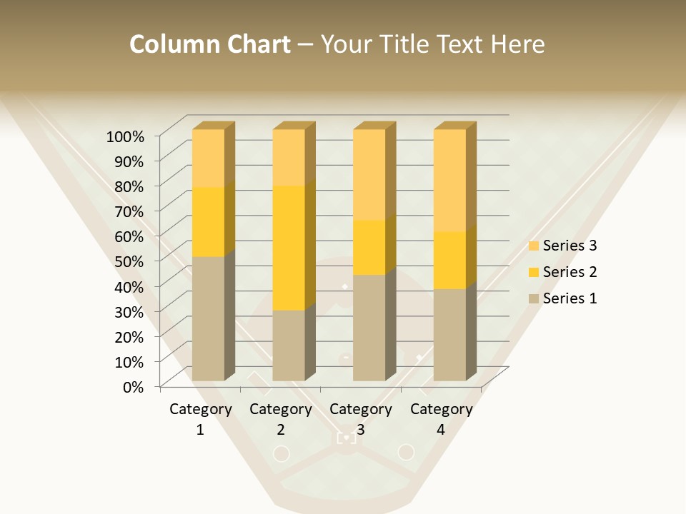 Athletic Park Illustration PowerPoint Template