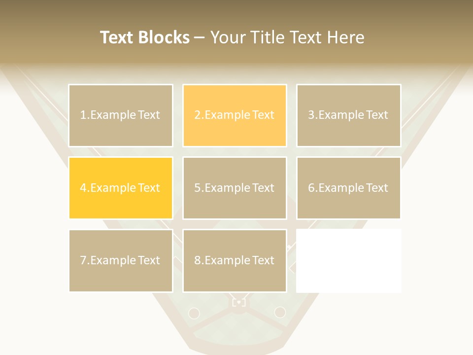 Athletic Park Illustration PowerPoint Template