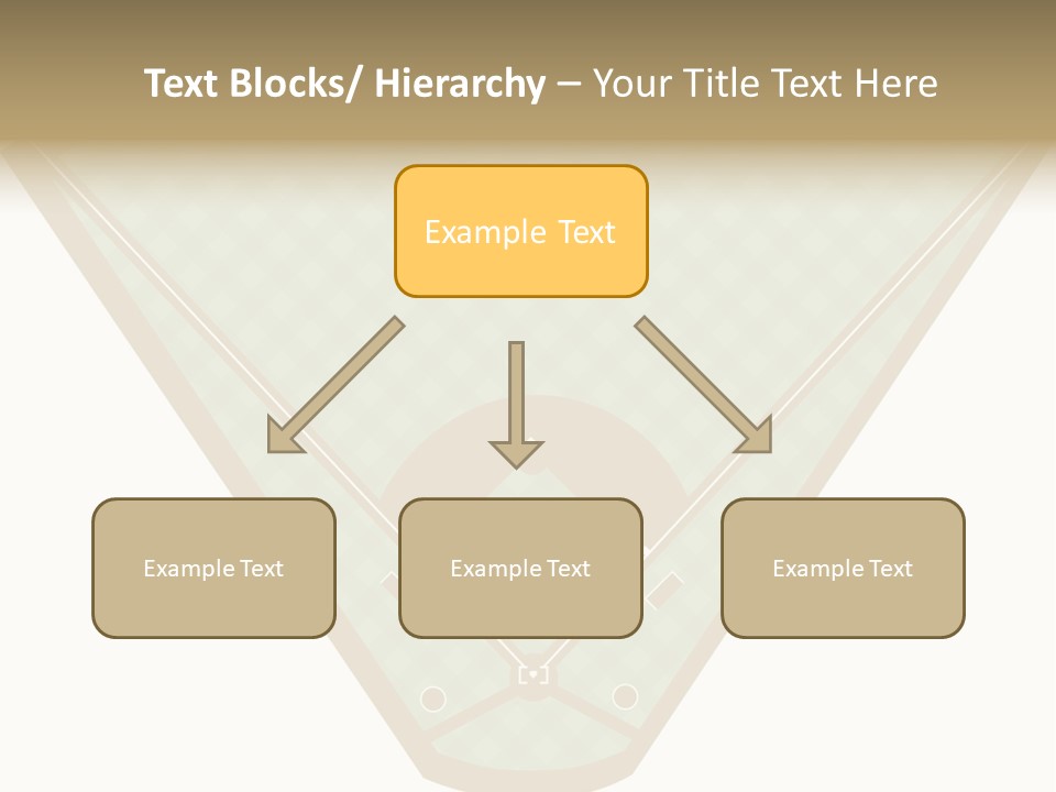 Athletic Park Illustration PowerPoint Template