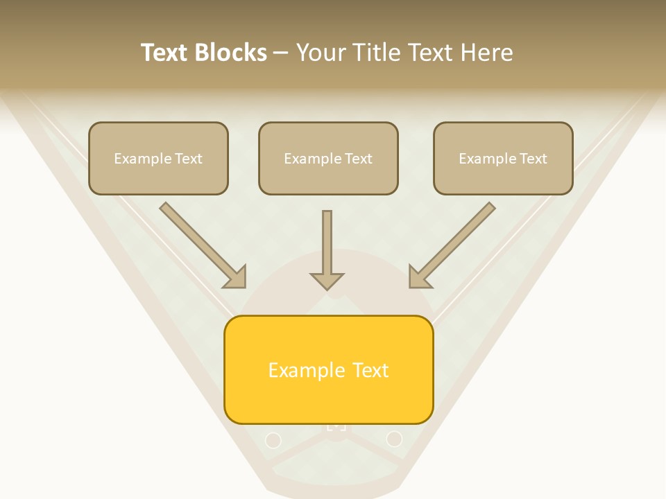 Athletic Park Illustration PowerPoint Template