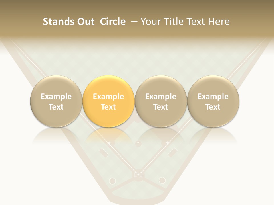 Athletic Park Illustration PowerPoint Template