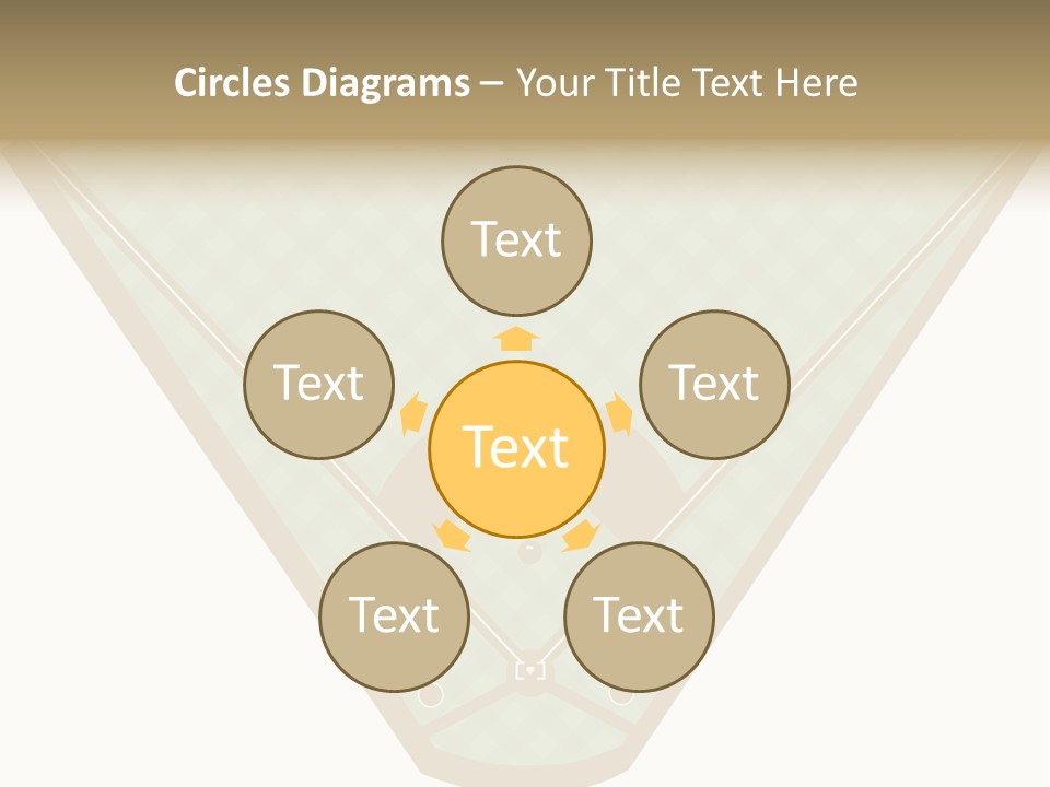 Athletic Park Illustration PowerPoint Template