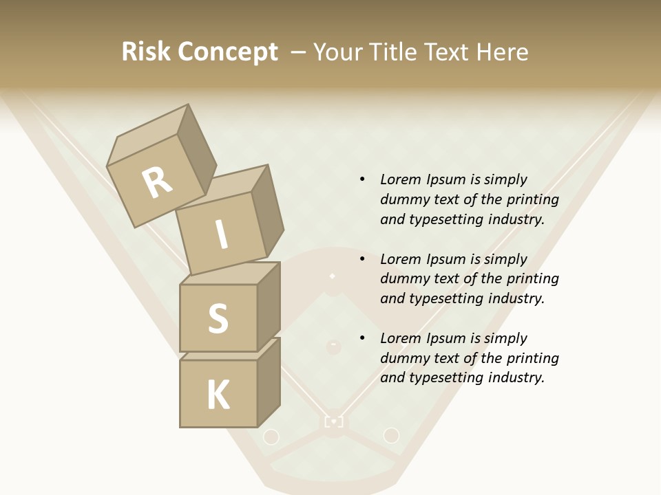 Athletic Park Illustration PowerPoint Template