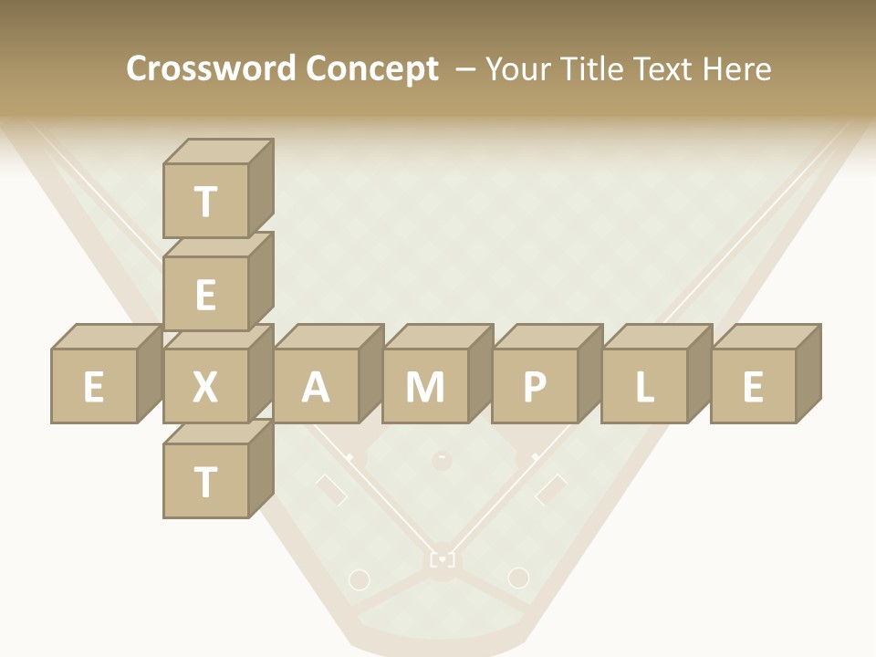 Athletic Park Illustration PowerPoint Template