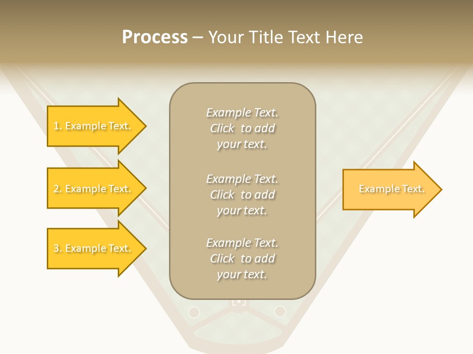 Athletic Park Illustration PowerPoint Template