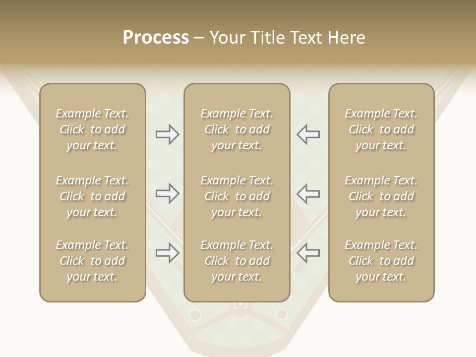 Athletic Park Illustration PowerPoint Template