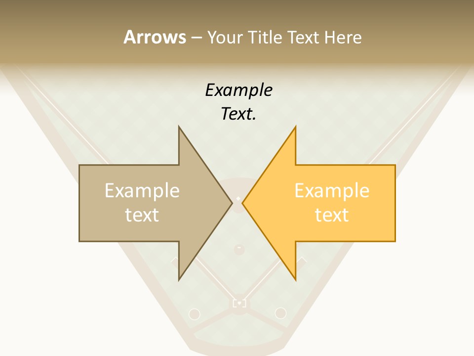 Athletic Park Illustration PowerPoint Template