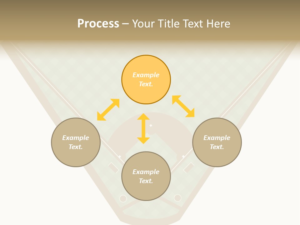 Athletic Park Illustration PowerPoint Template