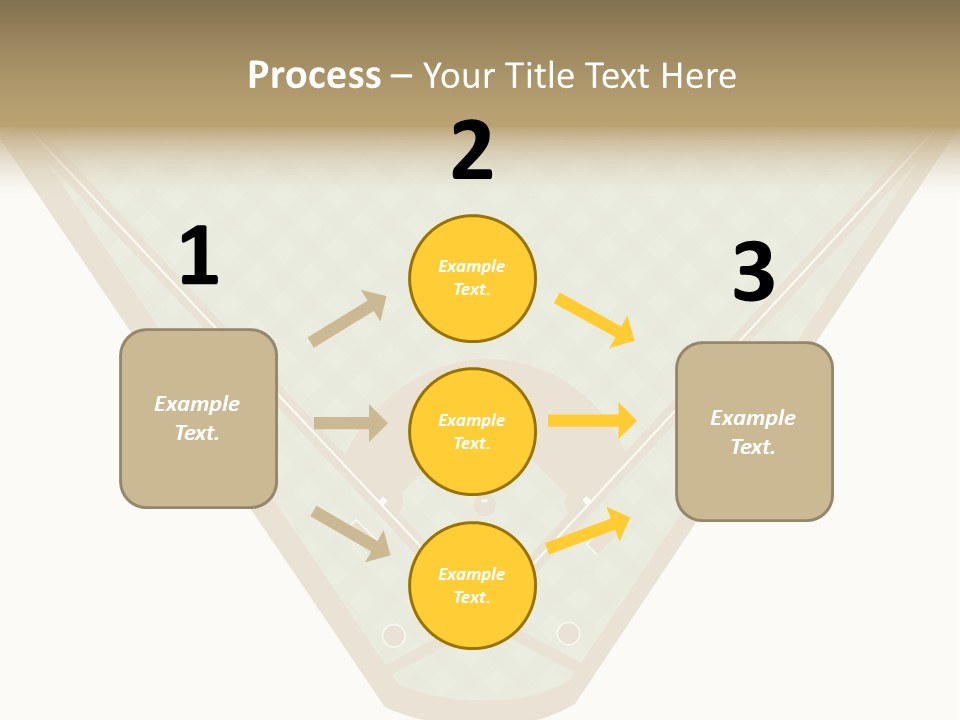 Athletic Park Illustration PowerPoint Template