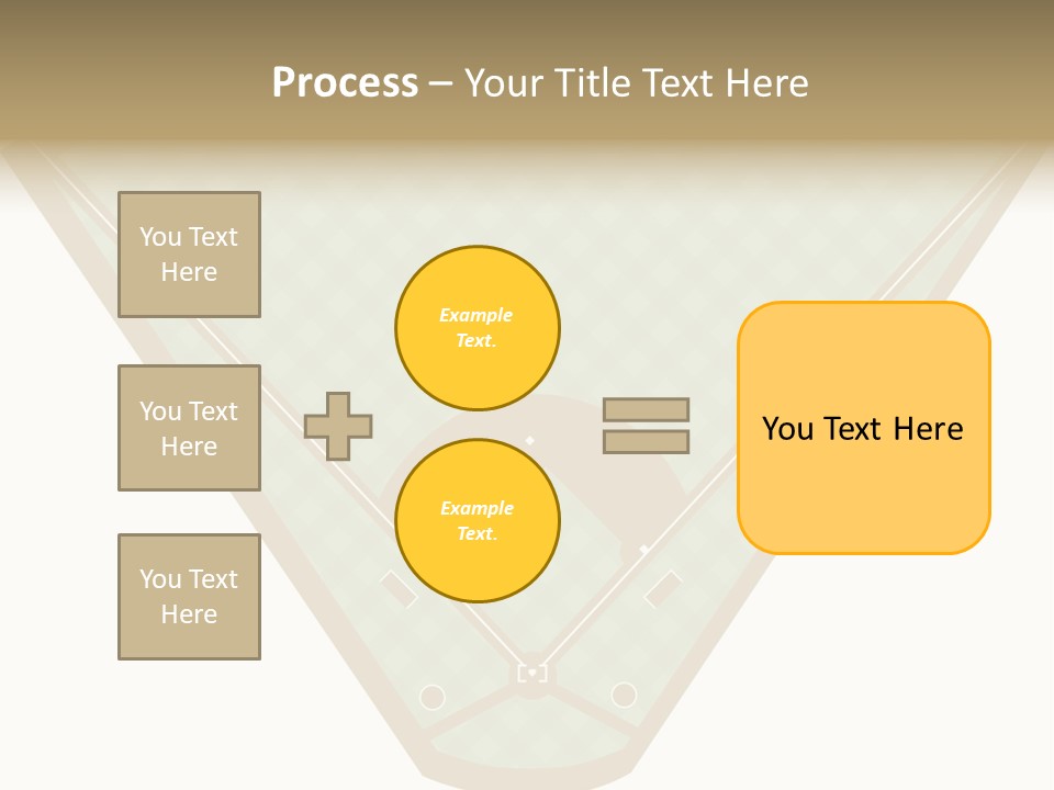 Athletic Park Illustration PowerPoint Template