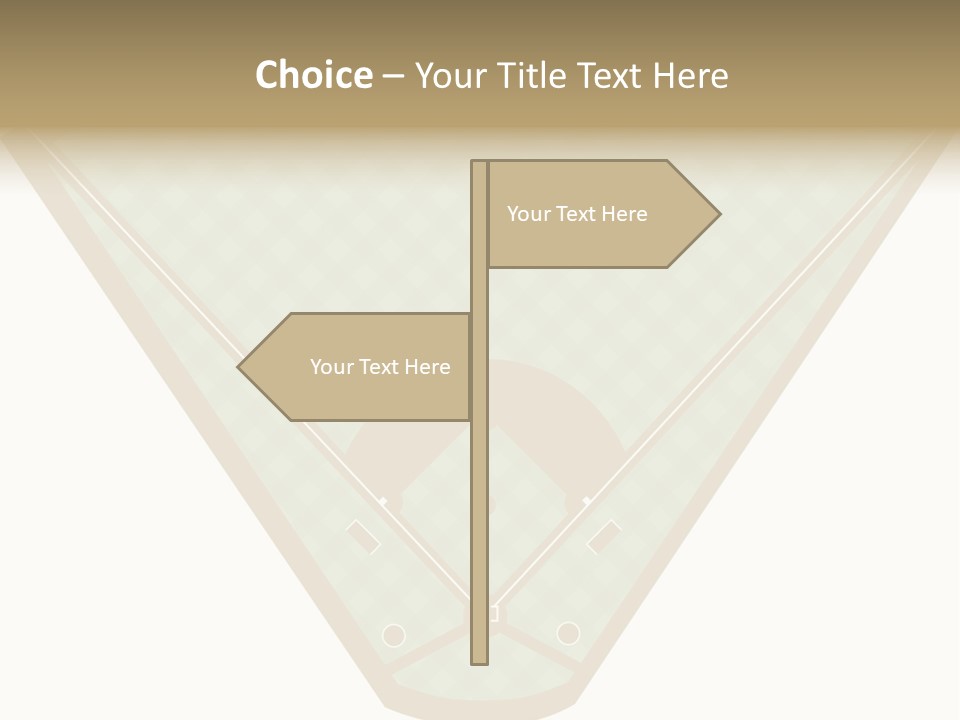 Athletic Park Illustration PowerPoint Template
