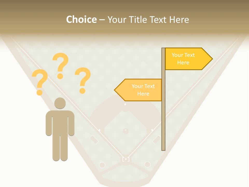 Athletic Park Illustration PowerPoint Template