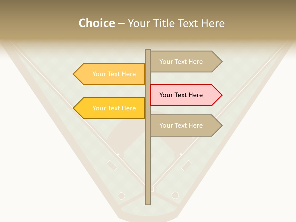 Athletic Park Illustration PowerPoint Template