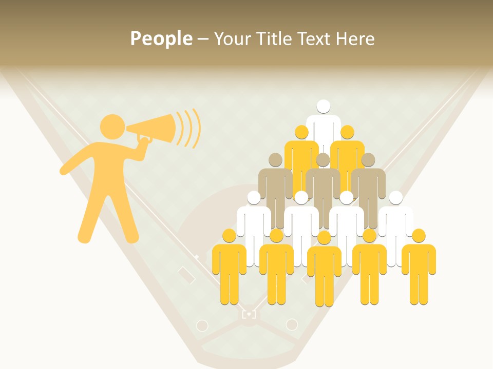 Athletic Park Illustration PowerPoint Template