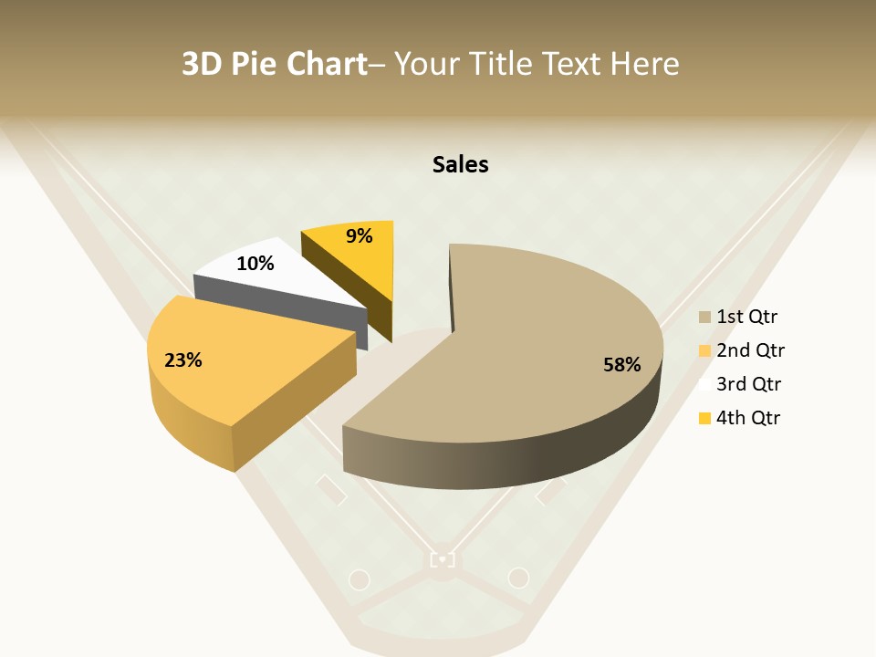 Athletic Park Illustration PowerPoint Template