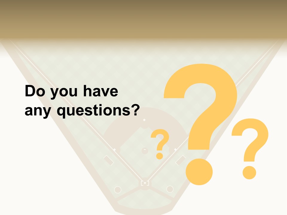 Athletic Park Illustration PowerPoint Template