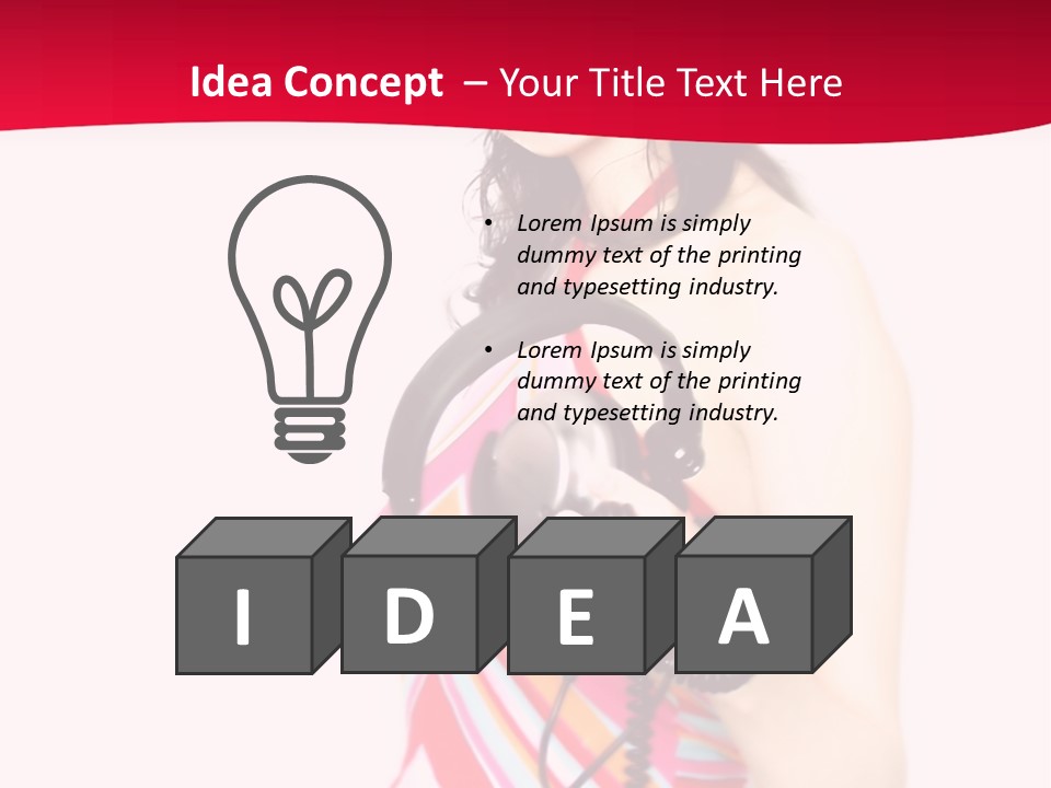 Stage Background Concert PowerPoint Template