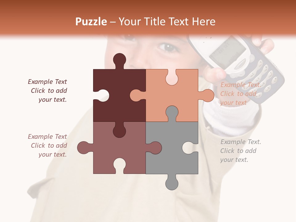 Communication Phone Ask PowerPoint Template