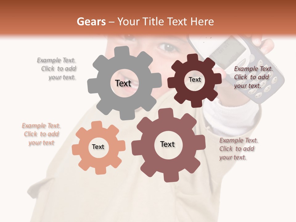 Communication Phone Ask PowerPoint Template