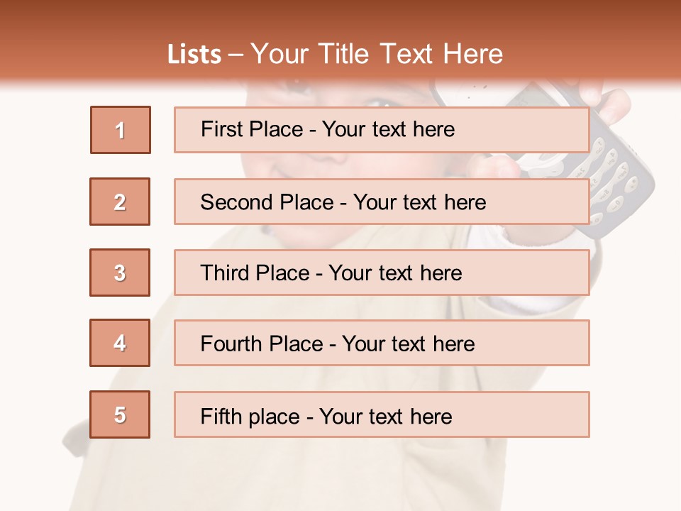 Communication Phone Ask PowerPoint Template