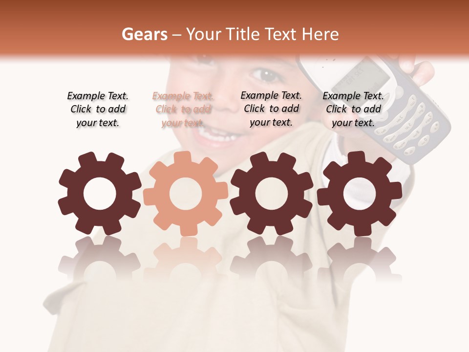 Communication Phone Ask PowerPoint Template