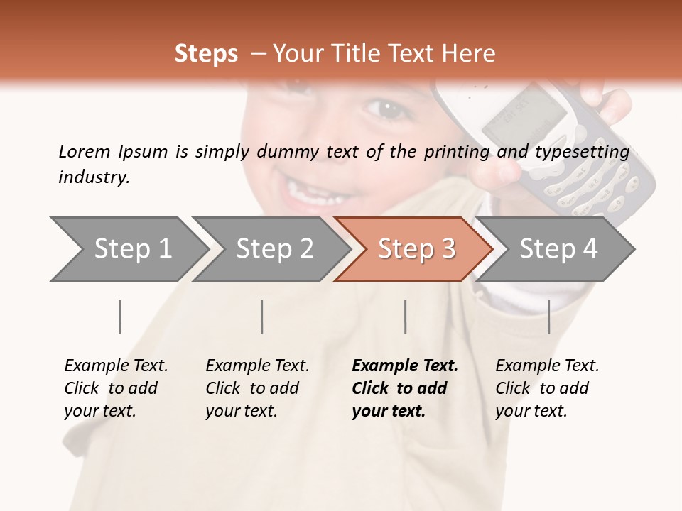Communication Phone Ask PowerPoint Template