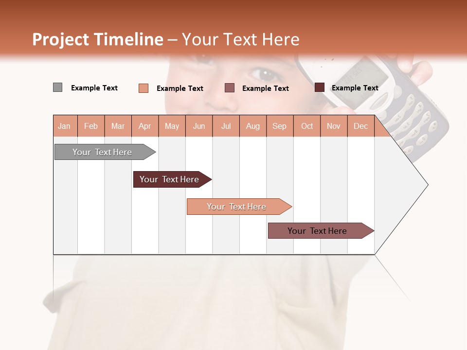 Communication Phone Ask PowerPoint Template