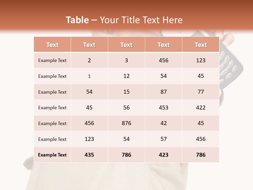 Communication Phone Ask PowerPoint Template