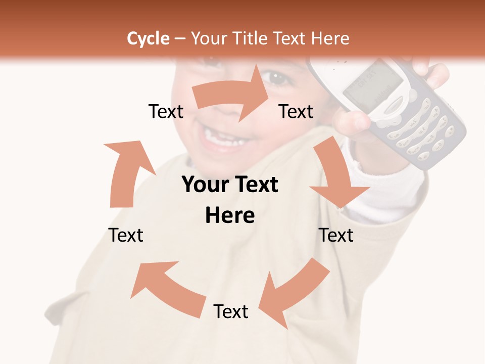 Communication Phone Ask PowerPoint Template
