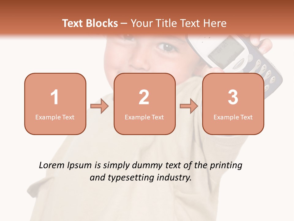 Communication Phone Ask PowerPoint Template
