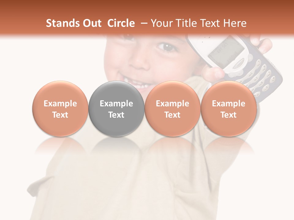 Communication Phone Ask PowerPoint Template