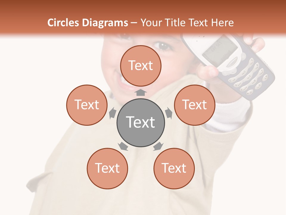 Communication Phone Ask PowerPoint Template