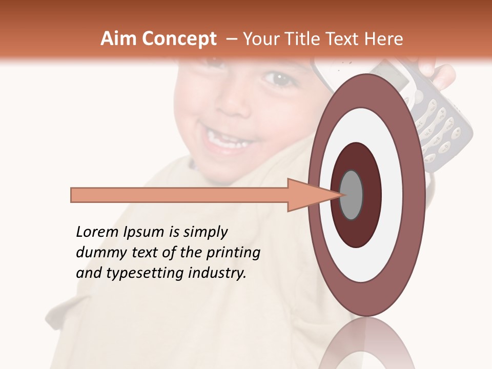 Communication Phone Ask PowerPoint Template