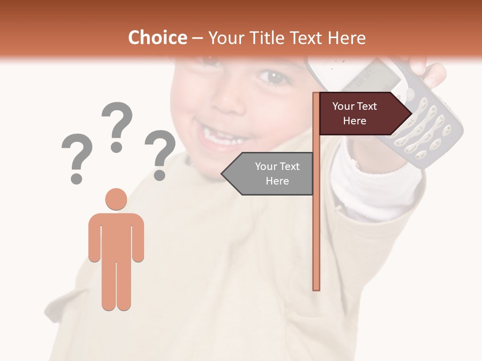 Communication Phone Ask PowerPoint Template