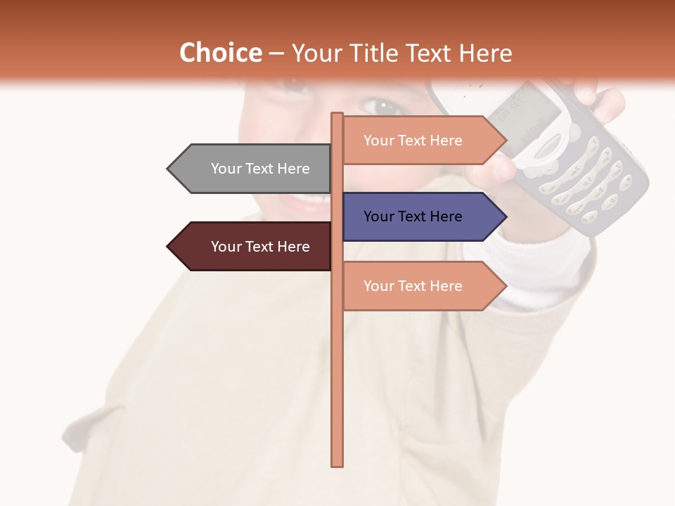 Communication Phone Ask PowerPoint Template
