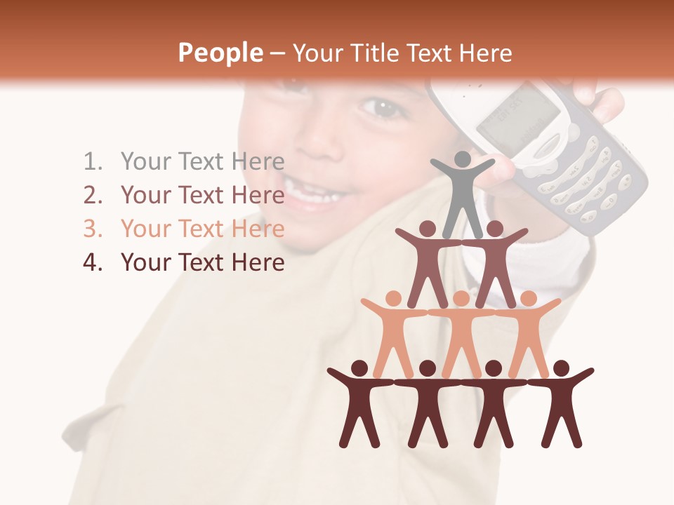 Communication Phone Ask PowerPoint Template