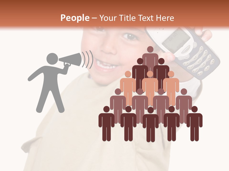 Communication Phone Ask PowerPoint Template