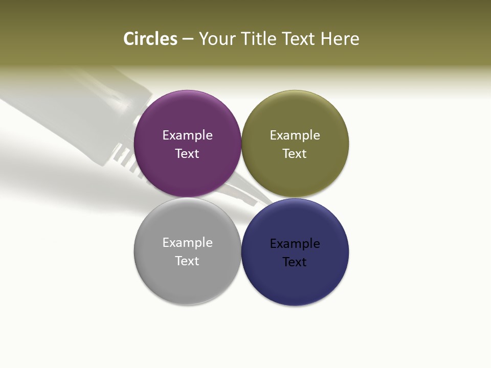 Study Communicate Signature PowerPoint Template