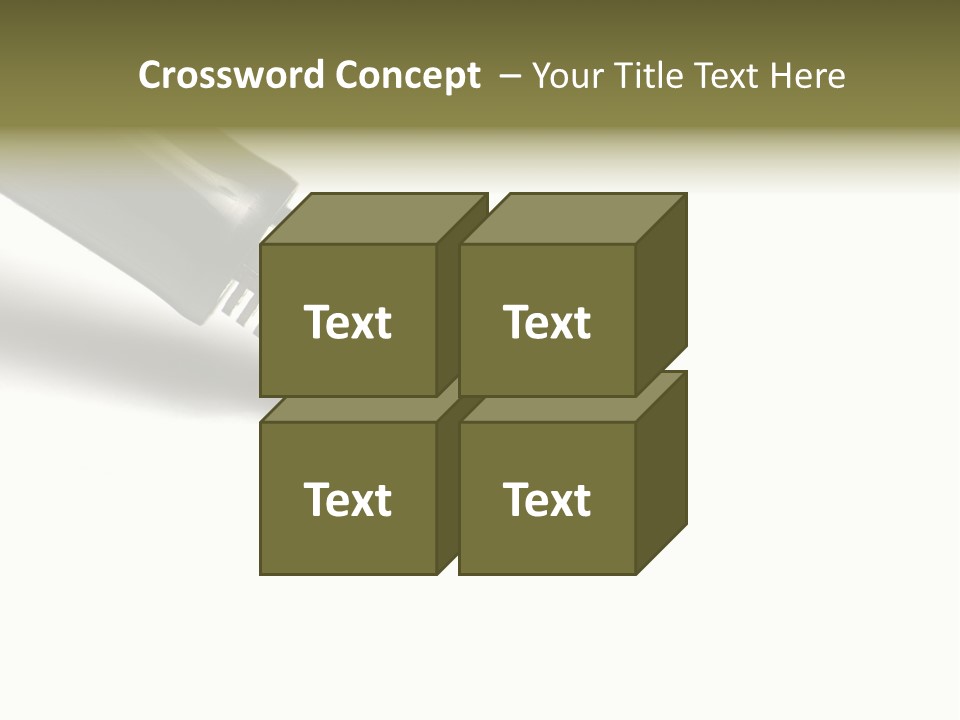 Study Communicate Signature PowerPoint Template